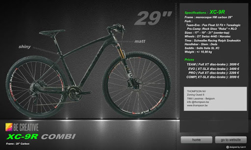 【免費運動App】THOMPSON BIKES - MTB XC-9R-APP點子