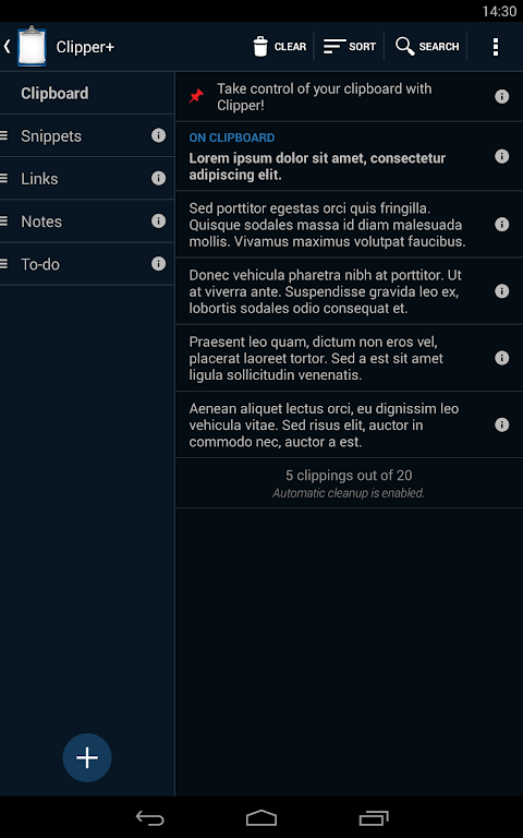 Clipper Plus with Sync 2.3.4 APK