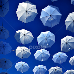 The White and Blue by Ibrahim Samsudin - Artistic Objects Other Objects