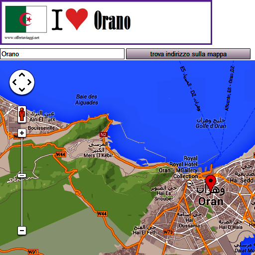 Orano map