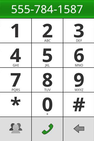 BigDialer Screen 1