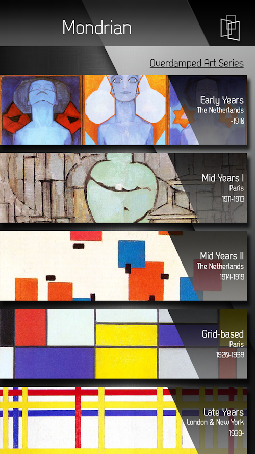 Android application Mondrian HD screenshort