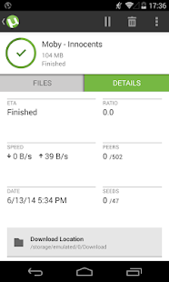 µTorrent®- Torrent Downloader - screenshot thumbnail
