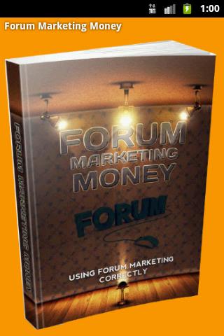 Forum Marketing Money