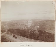 Gezicht in de bergketen Libanon