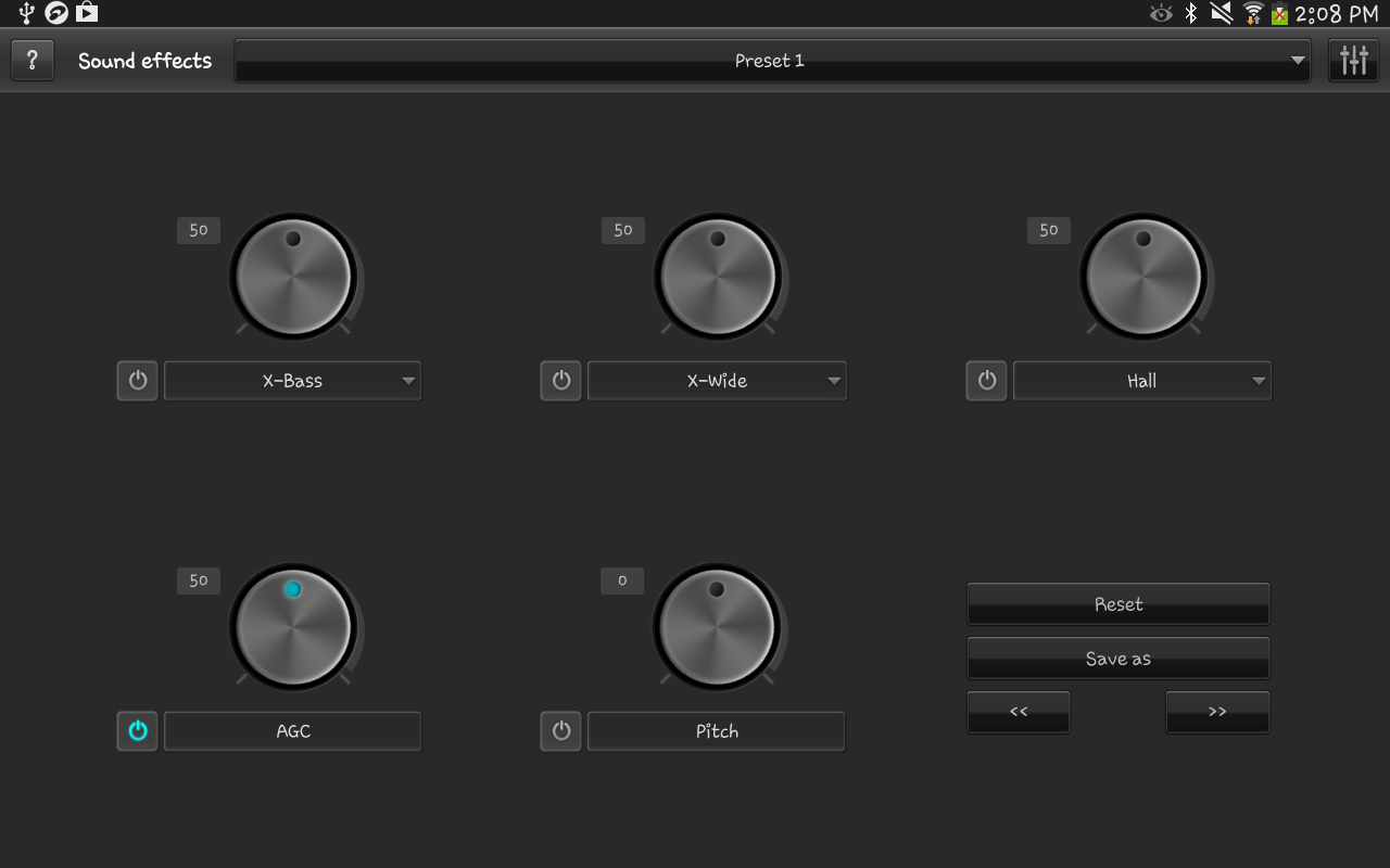    jetAudio Music Player+EQ Plus- screenshot  