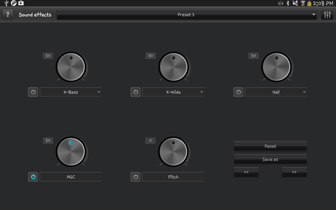   jetAudio Music Player+EQ Plus: captura de tela 