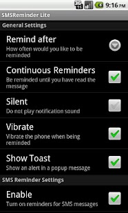 SMS Reminder Lite