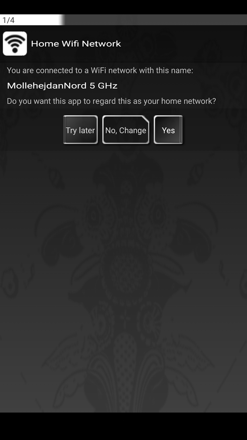 Sweet Home Image Backup Donate Screen 2