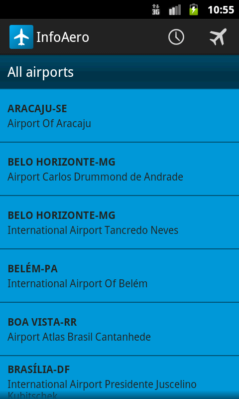 InfoAero Screen 3