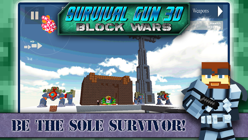 Survival Gun 3d - Block Wars