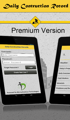 【免費生產應用App】Construction Manager Premium-APP點子