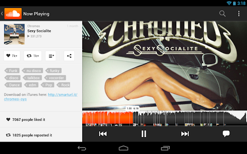 SoundCloud - Música e áudio - screenshot thumbnail