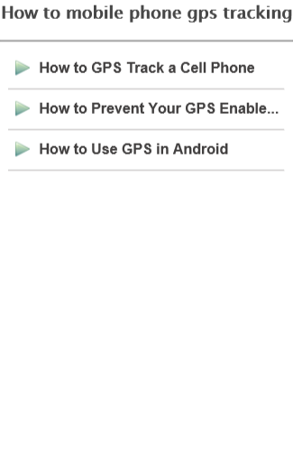 How to mobile gps tracking