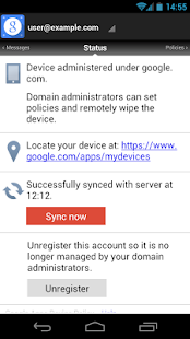 Google Apps Device Policy