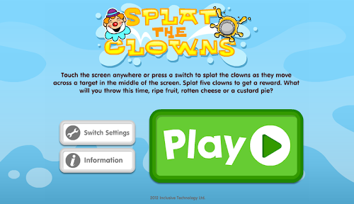 Android application Splat The Clowns screenshort