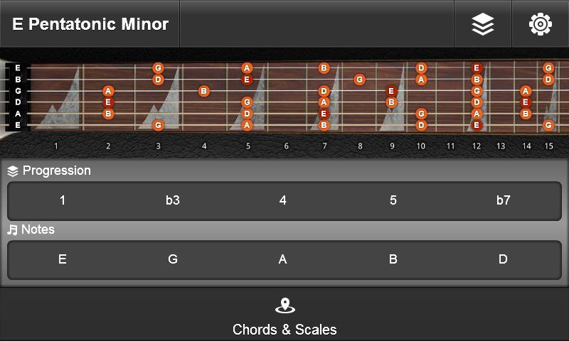 JamBox Pro Chords &amp; Scales Screen 3
