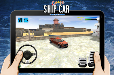 Cargo Ship Car Transporter 3D by MobilePlus poster 10