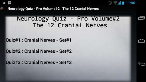 Neurology Quiz Pro Volume 2