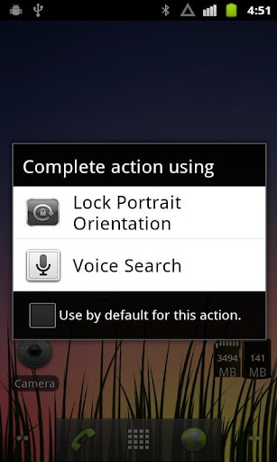 Lock Portrait Orientation