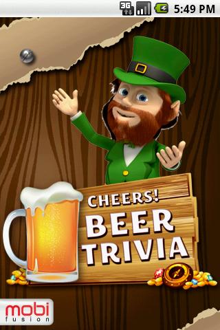 Android application Cheers! Beer Trivia screenshort