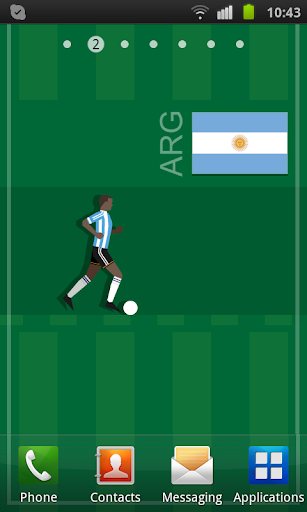 【免費個人化App】Argentina Soccer LWP-APP點子