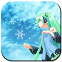 Snow Miku Live Wallpaper mobile app icon