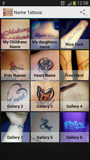 Name Tattoos