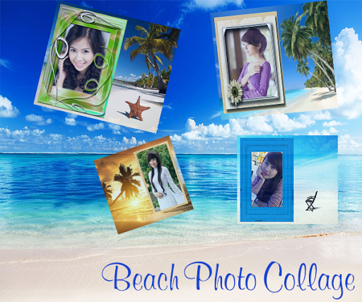 Beach Photo Collage