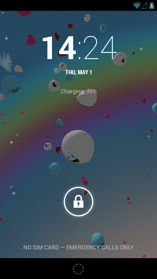 Balloons 3D live wallpaper - screenshot