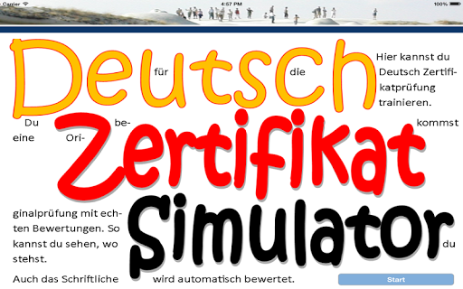 Goethe Zertifikat Simulator