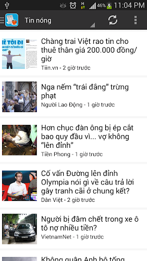 Doc bao - Tin tuc nong 24h