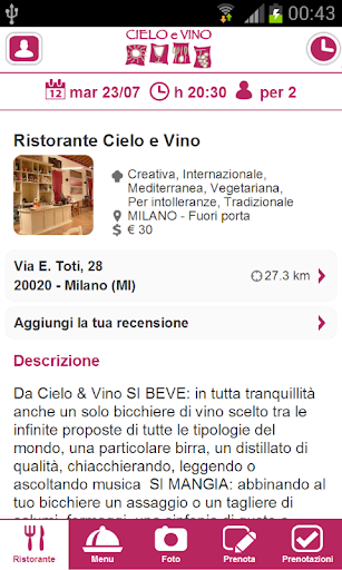 Cielo e Vino