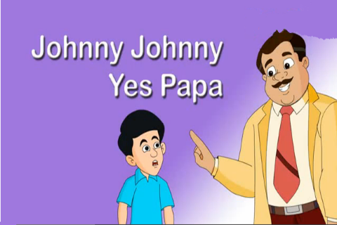 lyrics babies sugar Johnny  Yes Papa screenshot Johnny