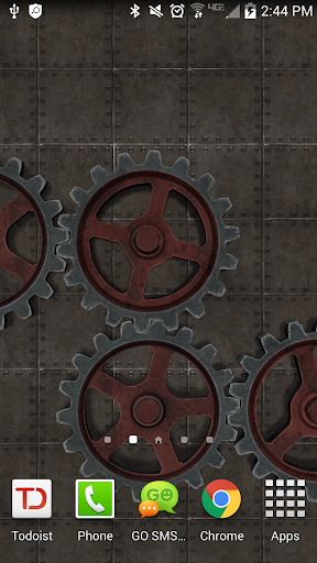 Steampunk Gears Live Wallpaper