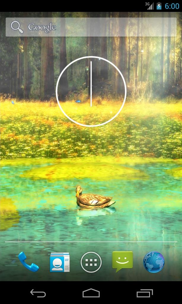 Ducks 3D Live Wallpaper FULL Screen 3