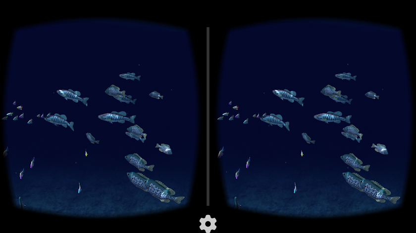 Fish Schooling VR Screen 2