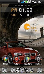 Racing Go Launcher theme