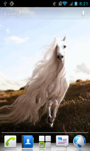 Horse with Long Mane LWP