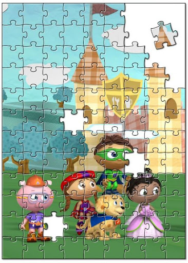 Kids Puzzle Game Super Why