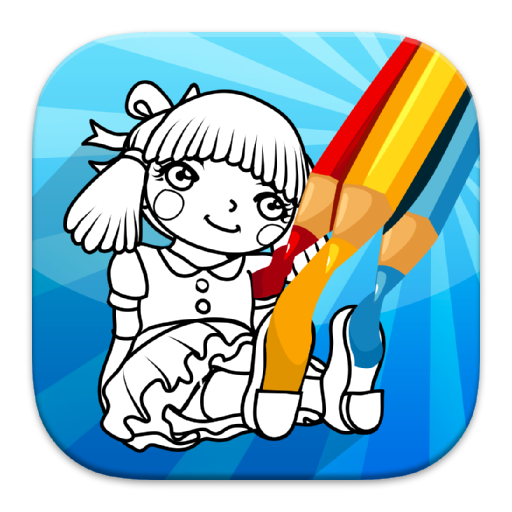 Doll Coloring Game LOGO-APP點子