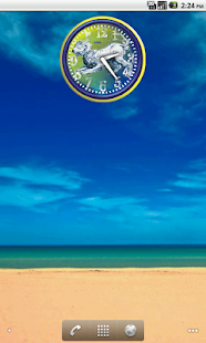 Free Download Leon Zodiac Analog Clock APK