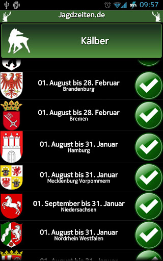 【免費書籍App】Jagdzeiten.de App-APP點子