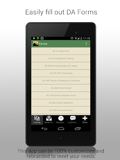 【免費工具App】DA Military Forms-APP點子