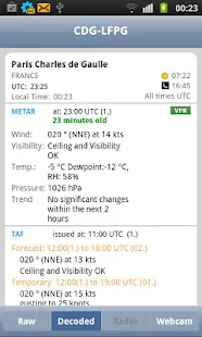 AeroWeather Screenshot
