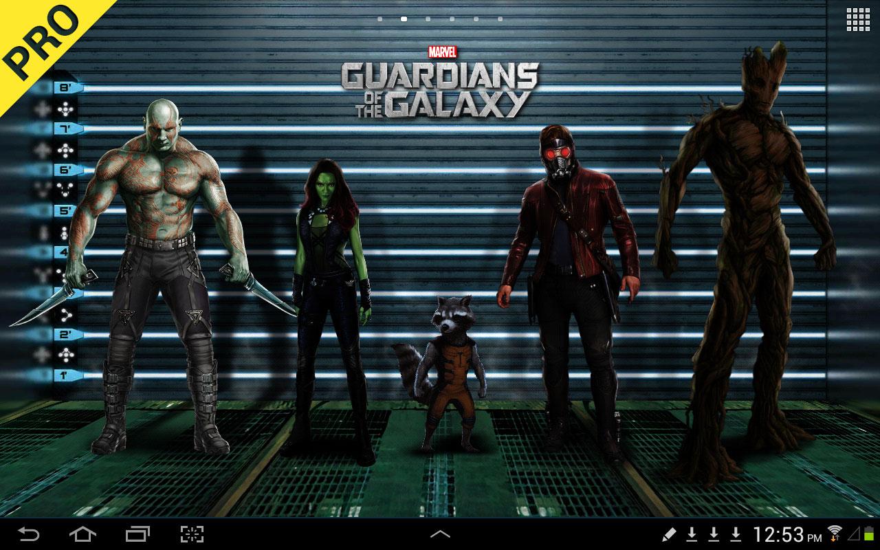 Guardians of the Galaxy LWP (Premium) [v1.03 Apk File]