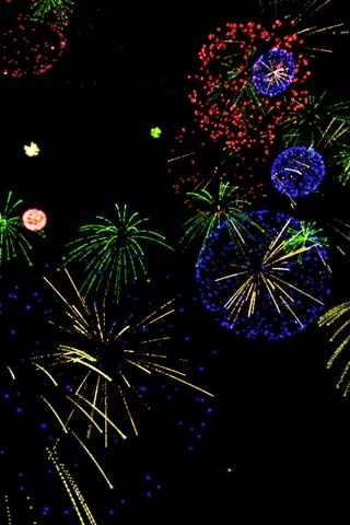 Android application 3D Fireworks screenshort