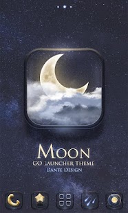 Moon GO Launcher Theme