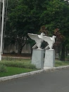 Estátuas de Águia - Anexo Min. Aeronáutica