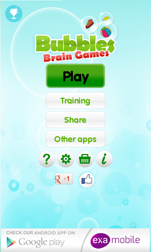 Bubbles Brain Games